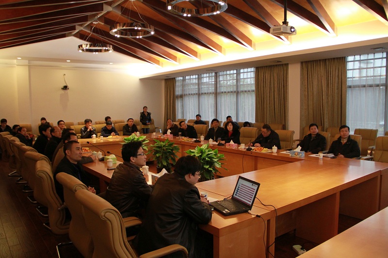 西湖區委書記王立華一行到公司調研 西湖區委書記王立華一行到公司調研